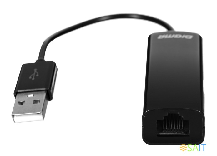 Сетевой адаптер Fast Ethernet Digma D-USB2-LAN100 USB 2.0