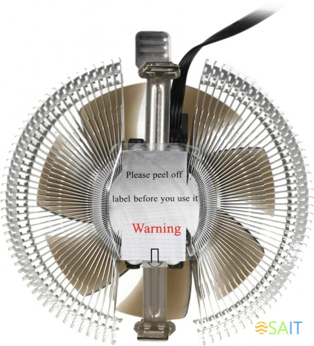 Устройство охлаждения(кулер) ID-Cooling DK-01 Soc-AM5/AM4/1200/1700/1851 черный 4-pin 29dB Al 95W 195gr Ret