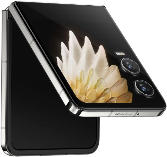 Смартфон Tecno AE11 Phantom V Flip2 5G 256Gb 8Gb серый раскладной 3G 4G 2Sim 6.9" 1080x2640 Android 14 50Mpix 802.11 a/b/g/n/ac/ax NFC GPS GSM900/1800 GSM1900 Protect FM A-GPS