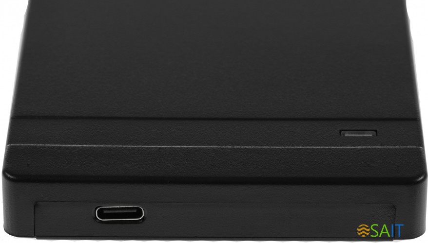 Внешний корпус для HDD/SSD AgeStar 31UB2P3C SATA USB3.2 пластик черный hotswap 2.5"