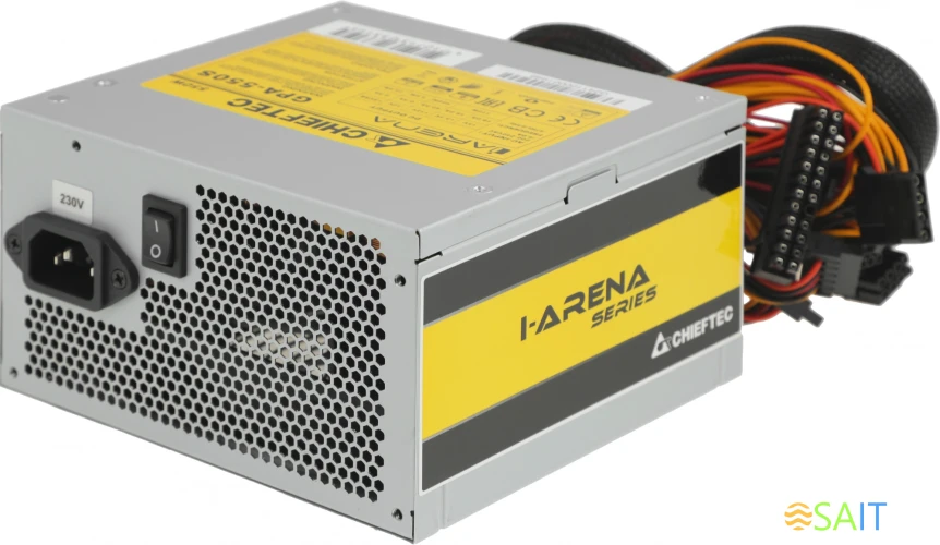 Блок питания Chieftec ATX 550W iArena GPA-550S (20+4pin) APFC 120mm fan 4xSATA