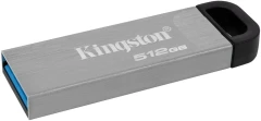 Флеш Диск Kingston 512GB DataTraveler Kyson DTKN/512GB USB3.0 серебристый/черный