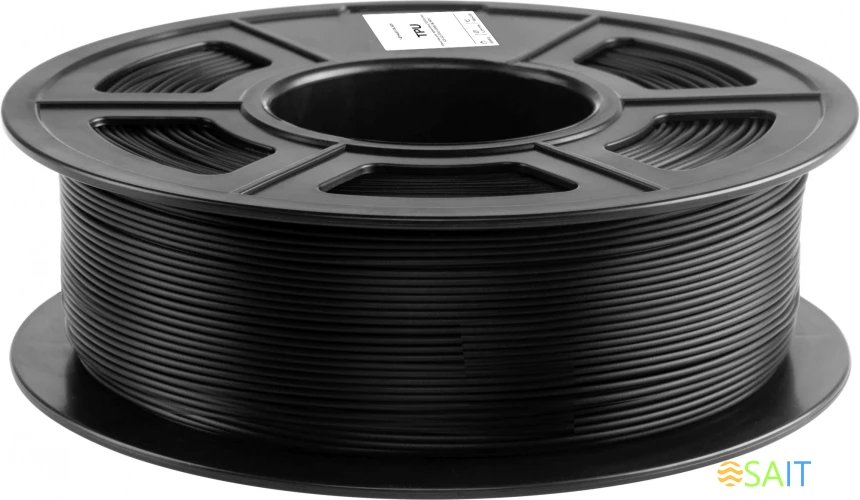 Пластик для принтера 3D Cactus CS-3D-TPU-0.8KG-BLACK TPU d1.75мм 0.8кг L336м 1цв.