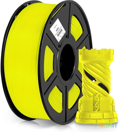 Пластик для принтера 3D Cactus CS-3D-ABS-1KG-YELLOW ABS d1.75мм 1кг L386м 1цв.