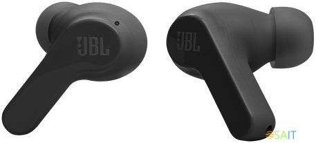 Гарнитура внутриканальные JBL Wave Beam черный беспроводные bluetooth в ушной раковине (JBLWBEAMBLK)