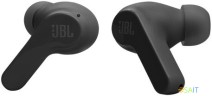 Гарнитура внутриканальные JBL Wave Beam черный беспроводные bluetooth в ушной раковине (JBLWBEAMBLK)
