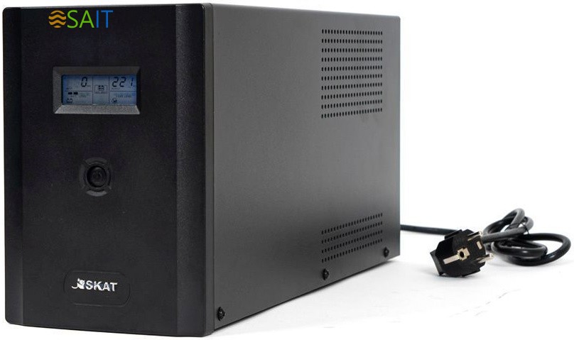 Источник бесперебойного питания Бастион SKAT-UPS 3000/1800 1800Вт 3000ВА черный