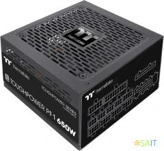 Блок питания Thermaltake ATX 650W Toughpower PF1 80+ platinum (20+4pin) APFC 140mm fan 9xSATA Cab Manag RTL