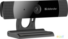 Камера Web Defender G-Lens 2599 черный 2Mpix (1920x1080) USB2.0 с микрофоном