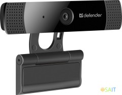 Камера Web Defender G-Lens 2599 черный 2Mpix (1920x1080) USB2.0 с микрофоном