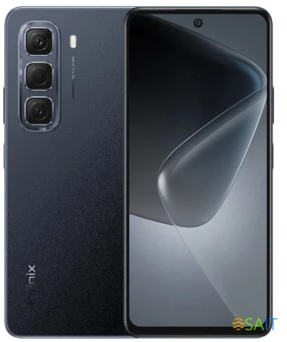 Смартфон Infinix X6882 Hot 50 256Gb 6Gb черный моноблок 3G 4G 2Sim 6.78" 1080x2460 Android 14 50Mpix 802.11 a/b/g/n/ac NFC GPS GSM900/1800 GSM1900 Protect FM A-GPS microSD max2048Gb