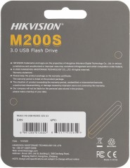 Флеш Диск Hikvision 32GB M200S HS-USB-M200S/32G/U3 USB3.0 серебристый/черный