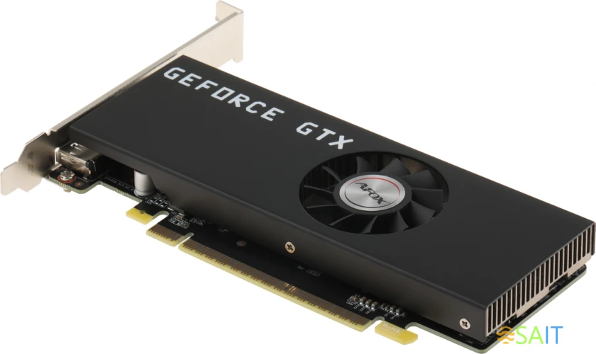 Видеокарта Afox PCI-E AF1050-4096D5L4 NVIDIA GeForce GTX 1050 4Gb 128bit GDDR5 1354/7000 HDMIx1 DPx1 HDCP Ret