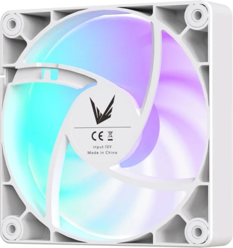 Вентилятор для корпуса Formula PA120R Reverse ARGB 120х120x25 белый 4-pin 28.8дБ (PA120R WHITE) Ret