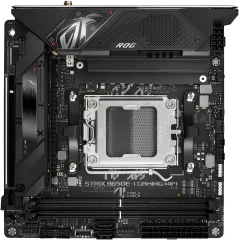 Материнская плата Asus ROG STRIX B650E-I GAMING WIFI Socket AM5 AMD B650 2xDDR5 mini-ITX AC`97 8ch(7.1) 2.5Gg RAID+HDMI
