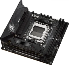 Материнская плата Asus ROG STRIX B650E-I GAMING WIFI Socket AM5 AMD B650 2xDDR5 mini-ITX AC`97 8ch(7.1) 2.5Gg RAID+HDMI