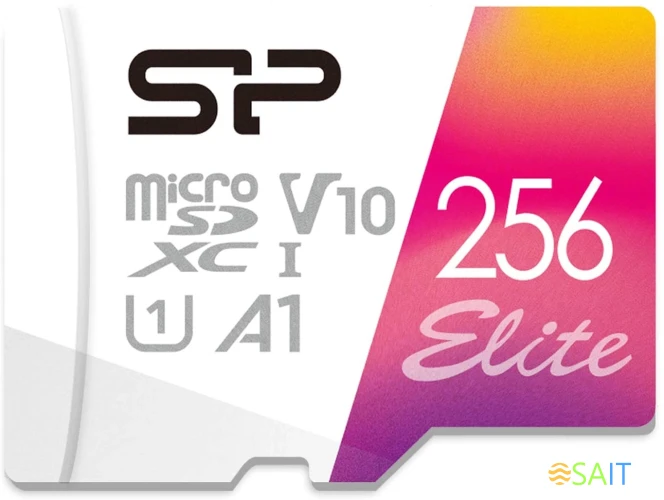 Флеш карта microSDXC 256GB Silicon Power SP256GBSTXBV1V20SP Elite + adapter