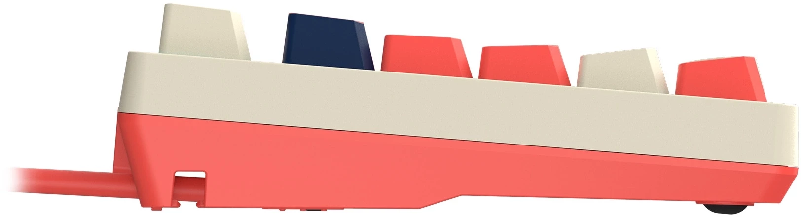 Клавиатура A4Tech Bloody AT87 Proxy Boom механическая бежевый/красный USB for gamer LED (AT87)