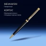 Ручка шариков. Waterman Hemisphere (CWS0920670) Mars Black GT M син. черн. подар.кор.