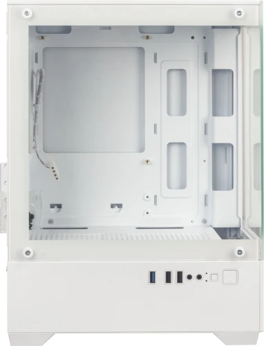 Корпус Accord ACC-ZCU2W белый без БП mATX 5x120mm 2xUSB2.0 1xUSB3.0 audio bott PSU