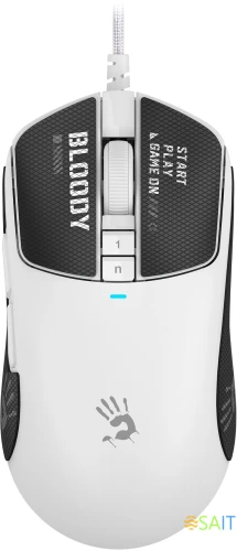Мышь A4Tech Bloody W72 Ultra белый оптическая 20000dpi USB 6but