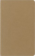 Блокнот Moleskine CAHIER JOURNAL QP416 Large 130х210мм обложка картон 80стр. линейка бежевый (3шт)