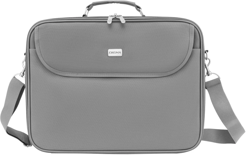 Сумка для ноутбука 15.6" Digma HC-210 серый полиэстер (HC210GY)