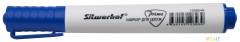 Маркер для досок Silwerhof Prime+ скошенный пиш. наконечник 2-5мм синий коробка