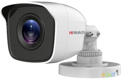 Камера видеонаблюдения аналоговая HiWatch DS-T200 (B) (6 mm) 6-6мм HD-CVI HD-TVI цв. корп.:белый