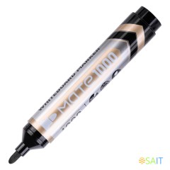 Маркер для досок Deli EU008-BK Mate круглый пиш. наконечник черный (1шт.)