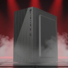 Корпус Accord ACC-XA09 черный без БП mATX 1x80mm 1x120mm 2xUSB2.0 1xUSB3.0 audio bott PSU