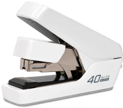 Степлер настольный Deli 0370SWhite Exceed 24/6 26/6 (40листов) снижение усилия белый 100скоб коробка