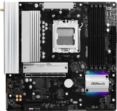 Материнская плата Asrock A620AM Pro RS WiFi Socket AM5 AMD A620A 4xDDR5 mATX AC`97 8ch(7.1) 2.5Gg RAID+HDMI+DP