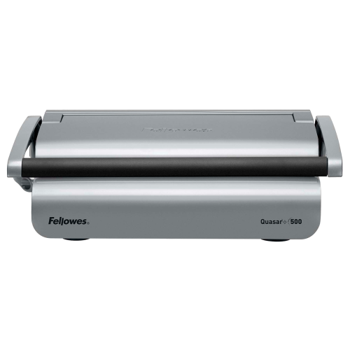 Переплетчик Fellowes QUASAR+ на пластиковую пружину, сшивает до 500 лст., перфорирует 25 лст. Fellowes QUASAR+