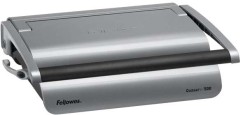 Переплетчик Fellowes QUASAR+ на пластиковую пружину, сшивает до 500 лст., перфорирует 25 лст. Fellowes QUASAR+