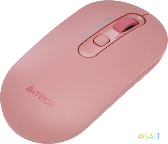 Мышь A4Tech Fstyler FG20 розовый оптическая 2000dpi беспров. USB для ноутбука 4but (FG20 PINK)
