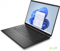 Ноутбук HP Spectre x360 16-f1022nn 7N7G2EA Core i7 1260P 16Gb SSD1Tb Intel Arc A370M 4Gb 16" OLED Touch WQUXGA (3840x2400) Windows 11 Home Multi Language 64 black WiFi BT Cam (7N7G2EA)