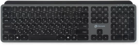 Клавиатура Оклик K859W серый/черный USB беспроводная slim Multimedia (2002136)
