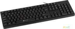 Клавиатура Оклик 100M HW3 черный USB (654570)