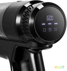 Пылесос Kitfort КТ-5289 400Вт черный/серебристый