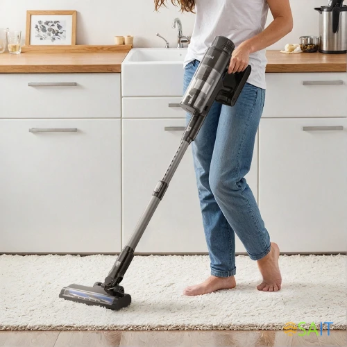 Пылесос Kitfort КТ-5289 400Вт черный/серебристый