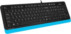 Клавиатура + мышь A4Tech Fstyler F1010 клав:черный/синий мышь:черный/синий USB Multimedia (F1010 BLUE)