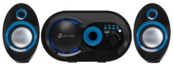 Колонки Оклик OK-433 2.1 черный 15Вт BT