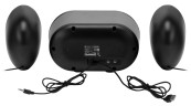 Колонки Оклик OK-433 2.1 черный 15Вт BT