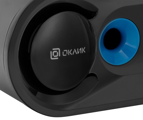 Колонки Оклик OK-433 2.1 черный 15Вт BT