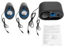Колонки Оклик OK-433 2.1 черный 15Вт BT