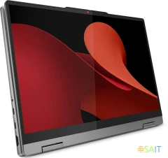 Ноутбук Lenovo IdeaPad 5 14AHP9 Ryzen 7 8845HS 16Gb SSD1Tb AMD Radeon 780M 14" OLED Touch WUXGA (1920x1200) noOS grey WiFi BT Cam (83DR005PRK)