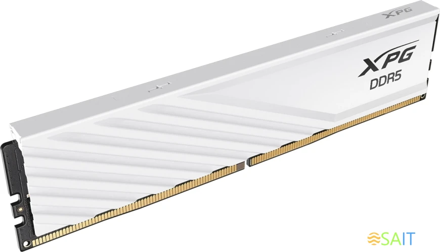 Память DDR5 2x16GB 6000MHz A-Data AX5U6000C3016G-DTLABWH XPG Lancer Blade RTL Gaming PC5-48000 CL30 DIMM ECC 288-pin 1.35В kit dual rank с радиатором Ret