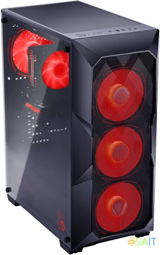 ПК Bloody BD-PC RB55C1 MT Ryzen 5 5600X (3.7) 16Gb SSD1Tb RTX4060 8Gb Windows 11 Home 64 GbitEth 500W черный (RUS) (2107145)