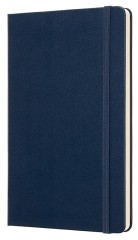 Блокнот Moleskine CLASSIC QP066B20 Large 130х210мм 240стр. пунктир твердая обложка синий сапфир